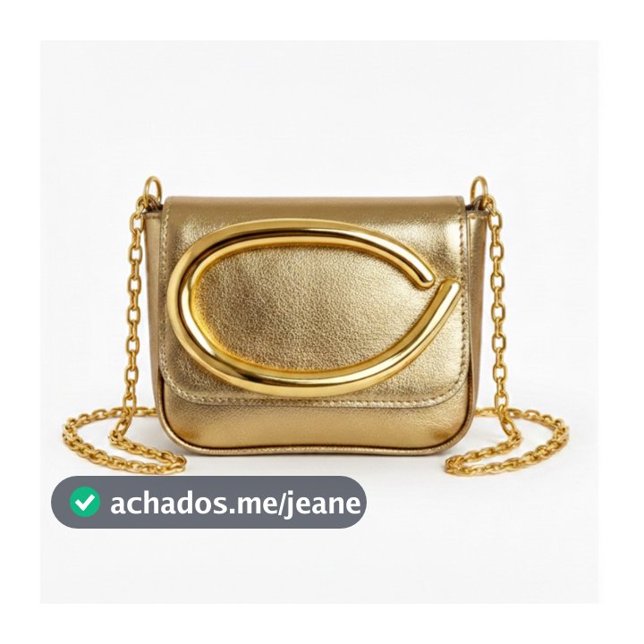 Bolsa Lançamento Alça Mão Mini Bag Glamour Festa Casamento Formatura Balada Porta Celular Corrente