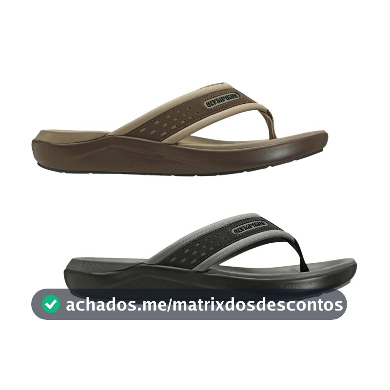 Chinelo de Dedo Unissex 921 Confortável - Olympikus
