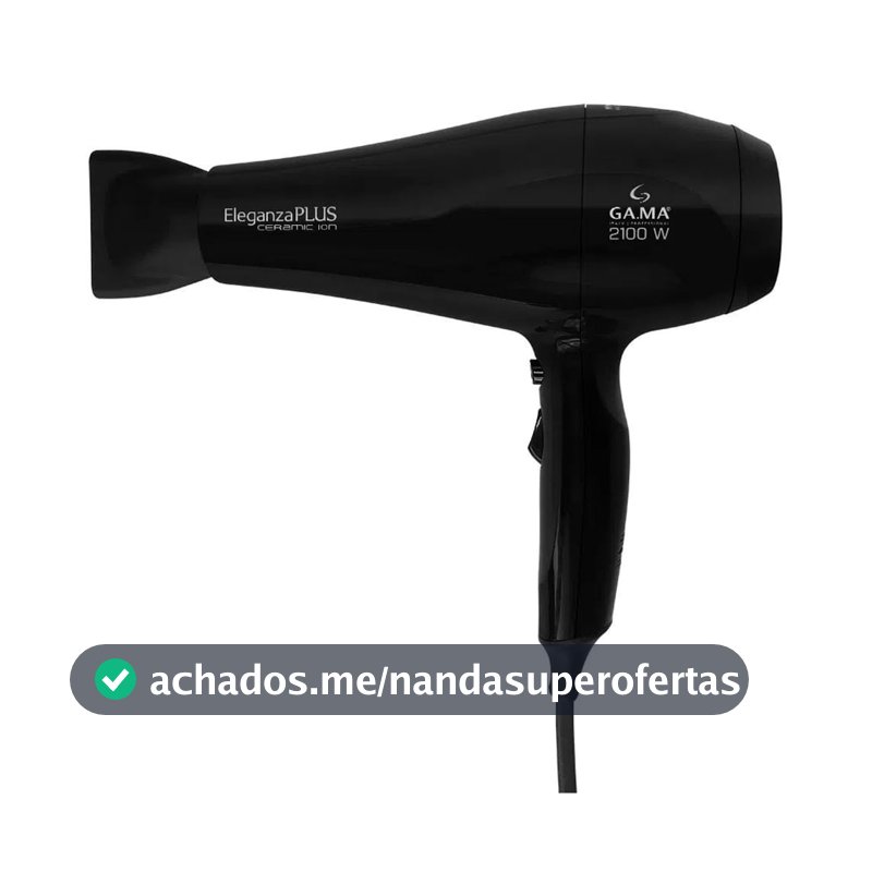 Secador Gama Eleganza Plus Ceramic Íon 2100W 127V
