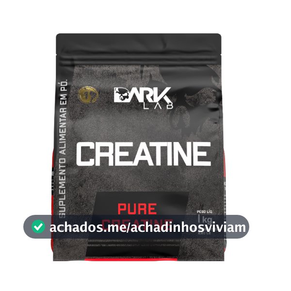 Creatina Monohidratada Pura 1kg, 500g, 600, 300g, 300g Refil e 150g - Dark Lab
