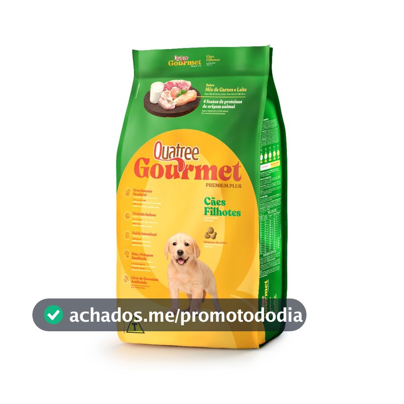 Ração Quatree Gourmet Filhote 10,1 kg