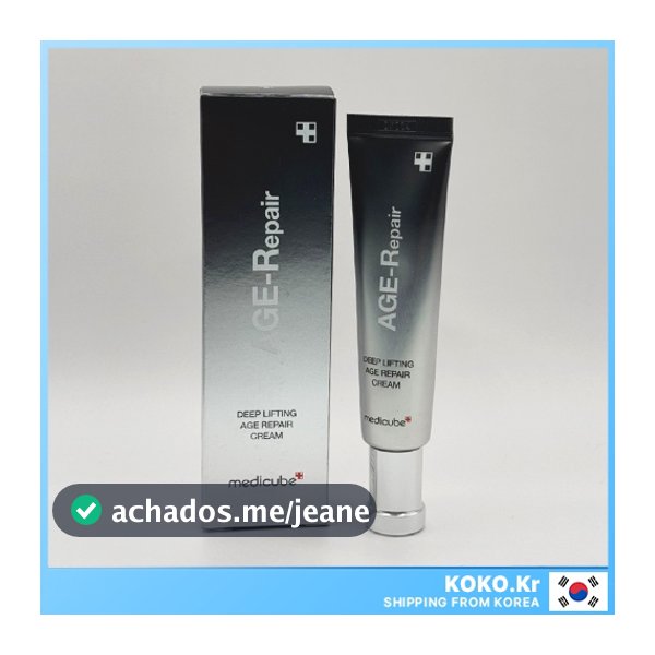 MEDICUBE Creme Reparador De Idade De Levantamento Profundo 30ml EXP : 26.10  Com Brindes