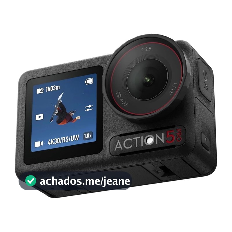 CÂMERA DJI OSMO ACTION 5 PRO Standard Nova 100% Original + NF