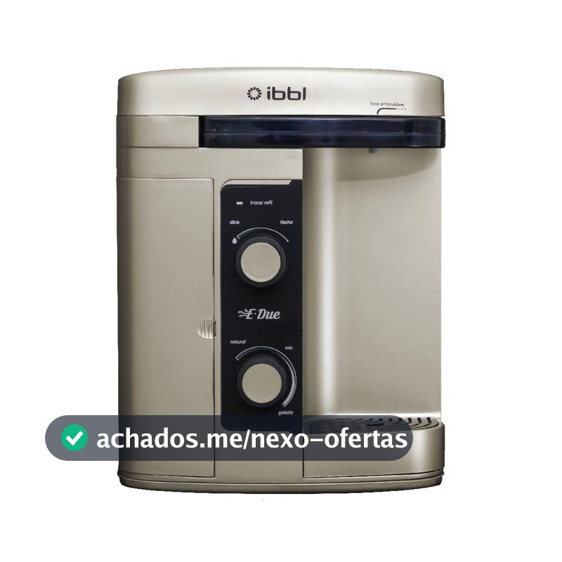 Purificador de Água Ibbl E-Due Prata Bivolt 79073001