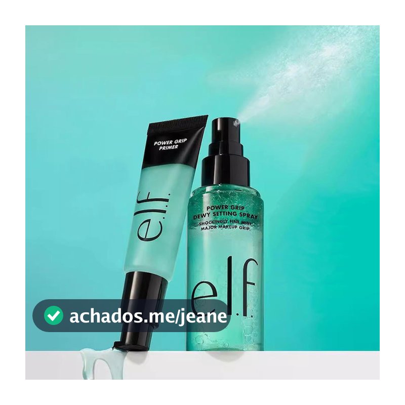Elf Maquiagem Power Grip Dewy Configuração Spray Iluminador Primer Corretivo Fundação Hidratação Líquida Base De Cosméti