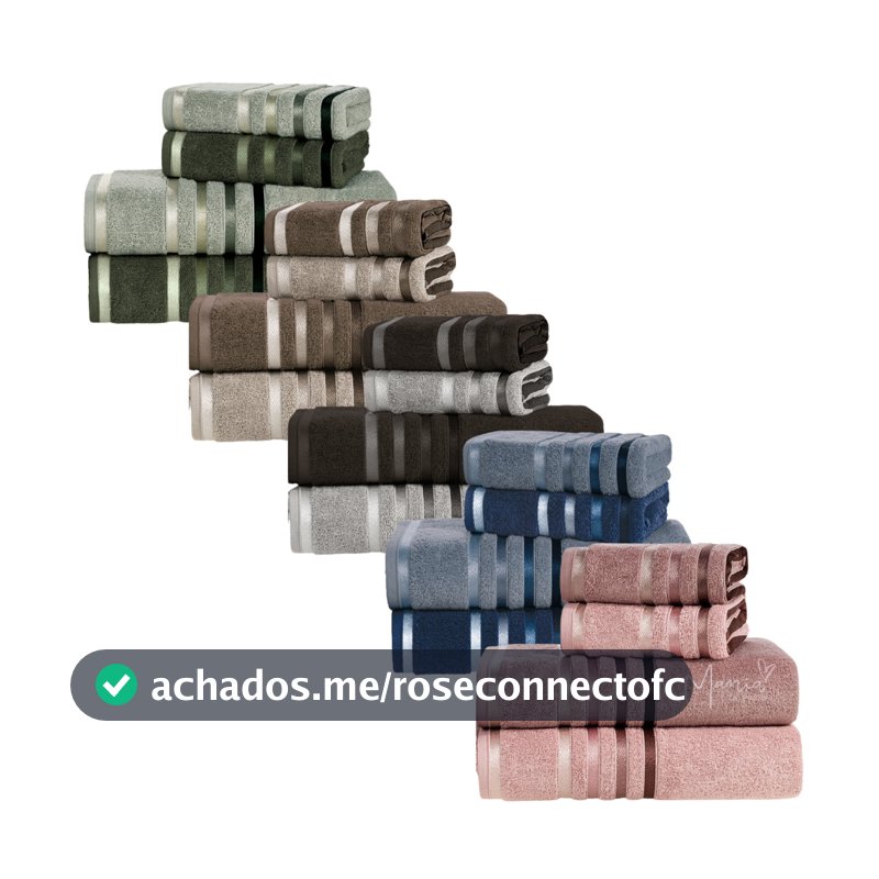 Jogo de Toalhas Banhão Karsten Lumina Gigante 4 Peças 100% Algodão Fio Penteado 500g/m² Unika