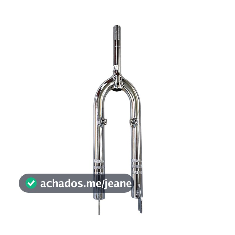 GARFO CROSS CRUISER ARO 20 ARO 24 ARO 26 CONFORME VARIAÇÕES  BIKE CROMADO CC V-BRAKE REFORÇADO RÍGIDO FLY BIKE DNZ