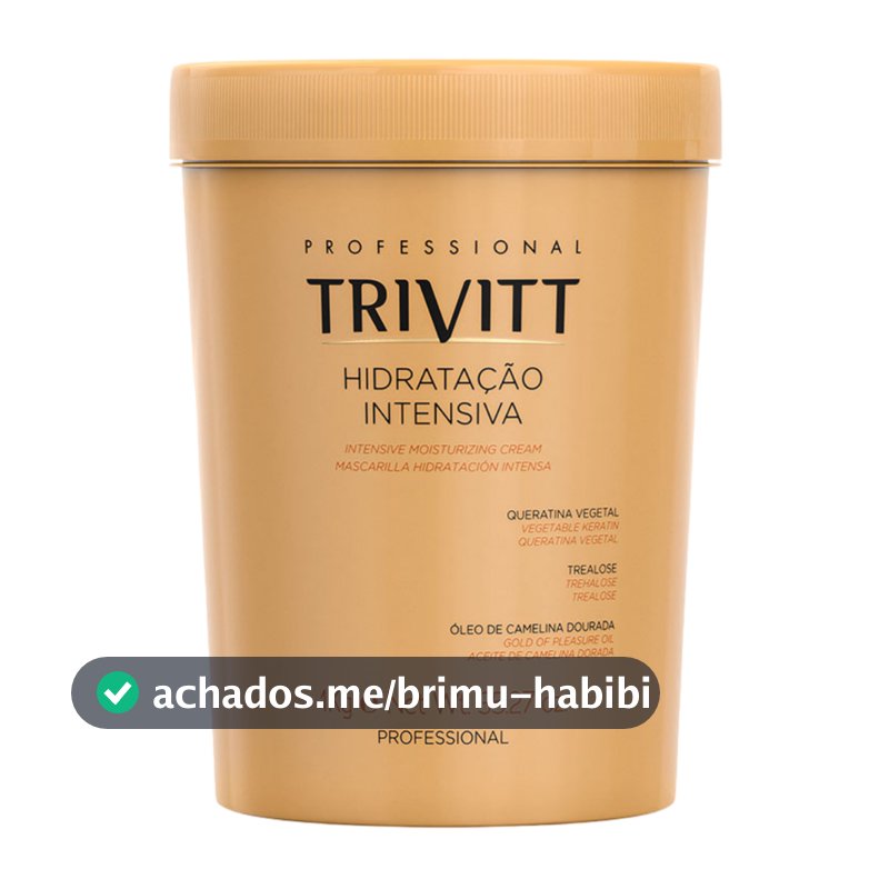 Creme De Hidratação Profissional Itallian Mascara Trivitt