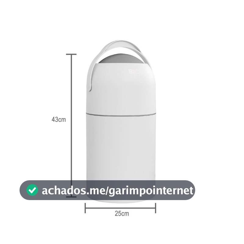 lixeira 3 em 1 infantil antiodor lixo magico para fralda descartavel bebe quarto