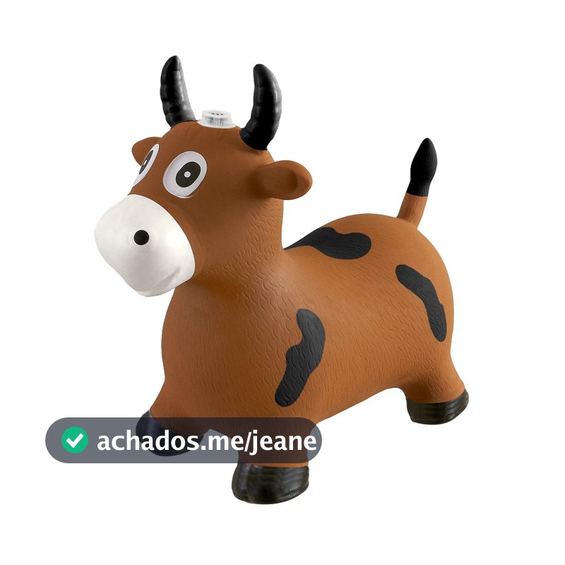 Vaquinha Upa Upa Pula Pula Musical Inflavel Brinquedo De Borracha Infantil Educativo Para Criancas Bee Toys