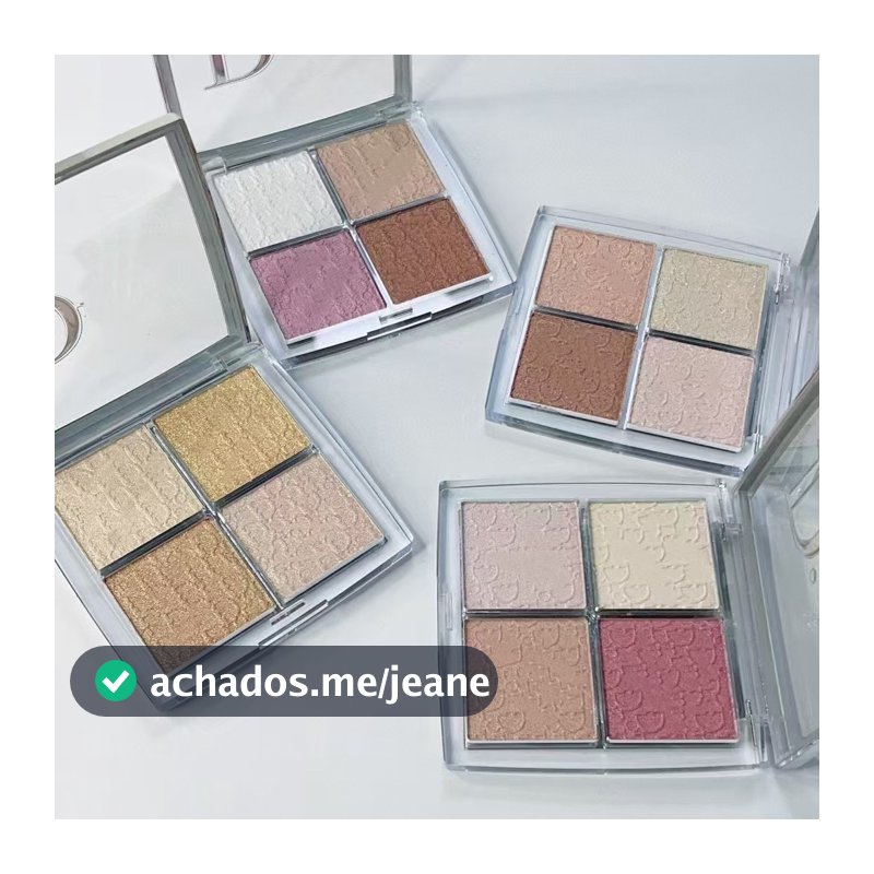 Nova Paleta De Sombras Com Destaque De 4 Cores 001 004 10g/0.35 Onças