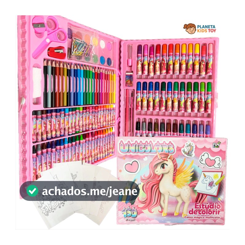 Maleta De Pintura Infantil - Estojo De Pintura Infantil