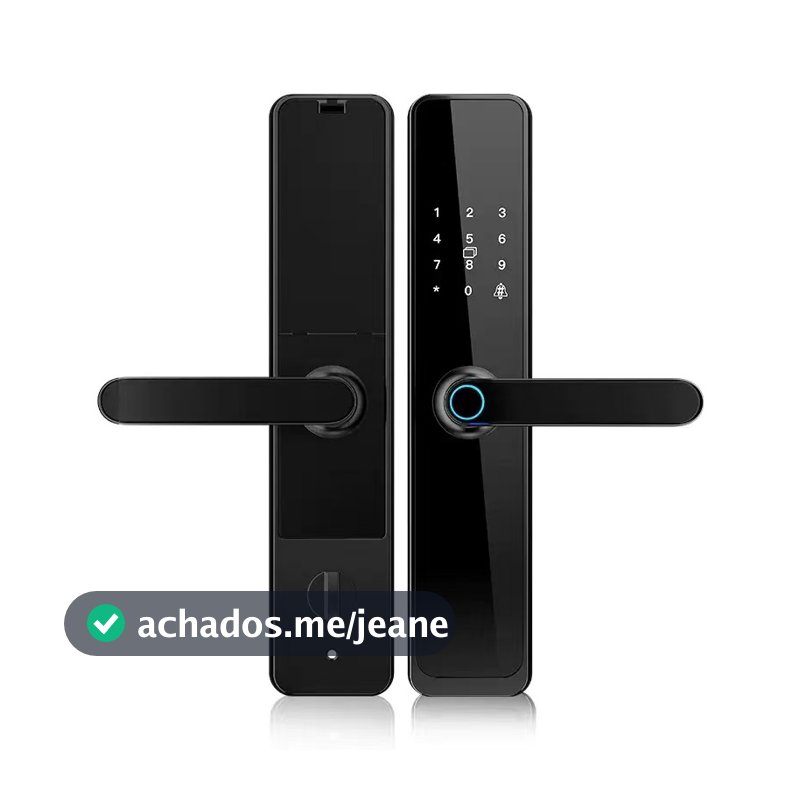 Fechadura Digital Biométrica Função Antipânico e Alta Segurança Casas e Apartamentos
