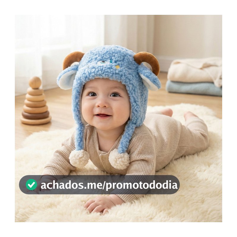 Gorro Touca Infantil Criança Menino Menina Tricotado Quente Inverno Fashion Com Protetor Aquecedor Orelha Para 1-3 anos