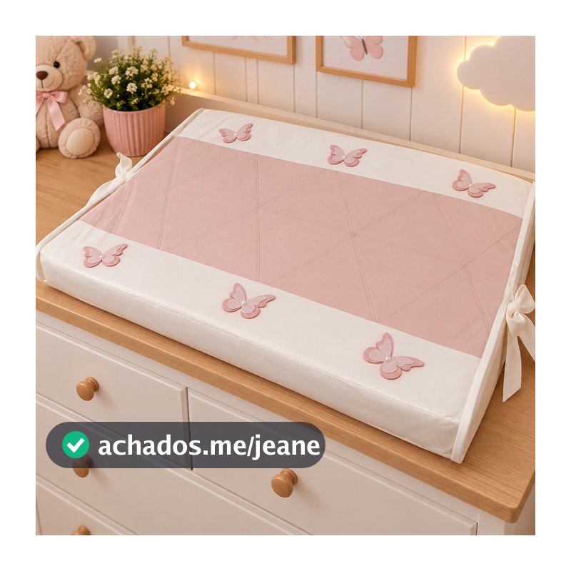 Trocador De Cômoda Para Bebê várias Cores borboleta de asa