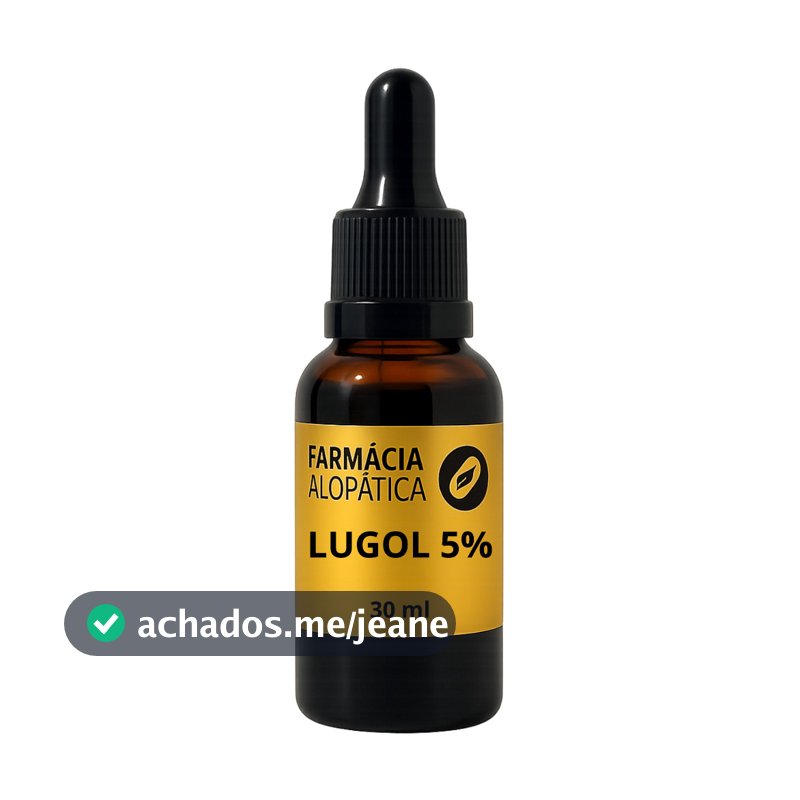 Solução de Iodo 5% - 30ml