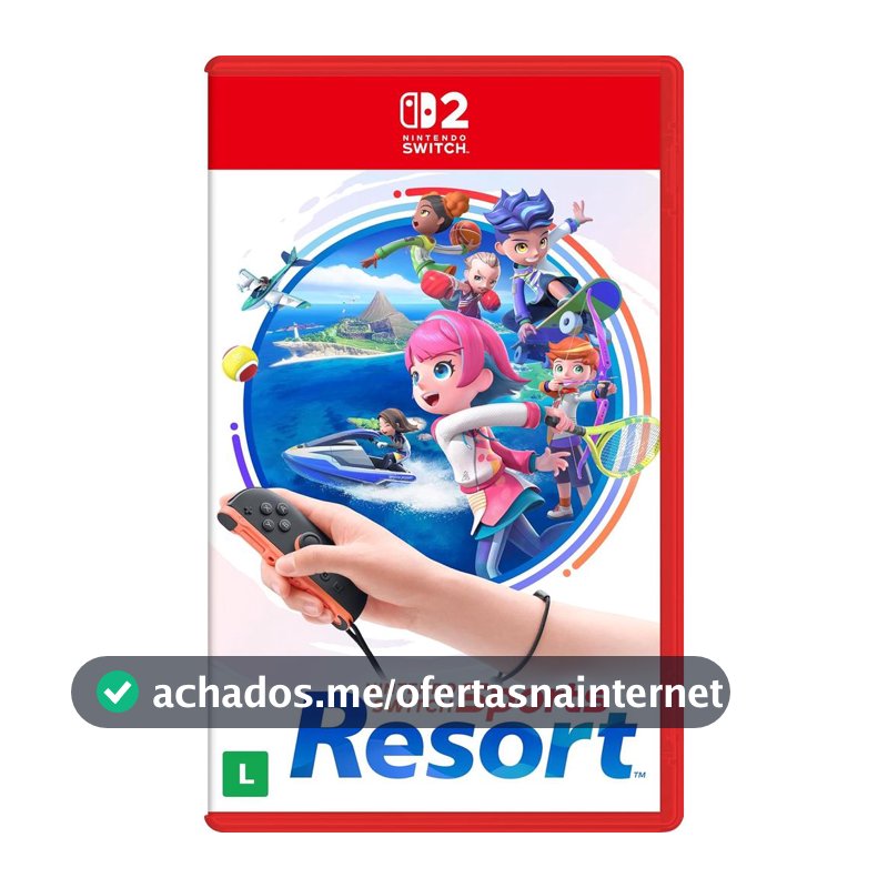 Nintendo Switch Sports Resort Switch 2 BR Midia Fisica