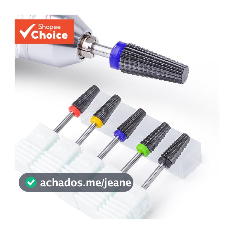 Ferramenta De Broca De Unhas 3/32 " Bits Arquivo Elétrico Carboneto Cerâmico