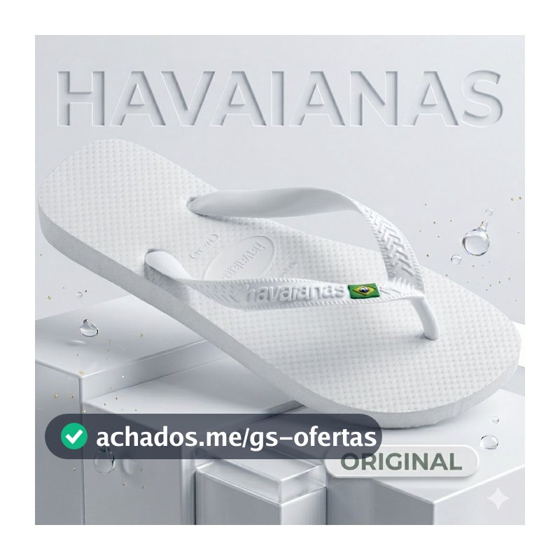 Chinelo Havaianas e Estilo Brasil Masculino e Feminino – Grade 37 ao 44 Sandalia Confortavel Entrega Imediata Full