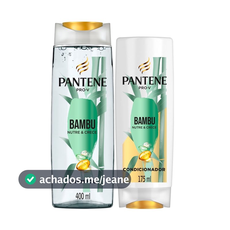 Shampoo Pantene Bambu 400ml + Condicionador 175ml