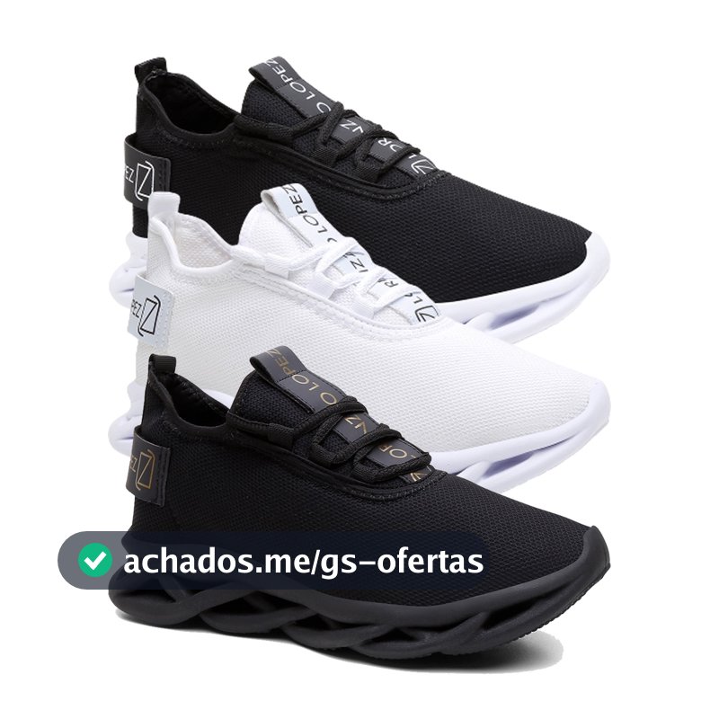 Kit 3 Tênis Masculino Corrida e Academia  Treino Confort Cross Original