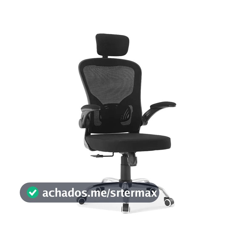 Cadeira Ergonômica de Escritório Giratória Malha Mesh Respirável Syberflex