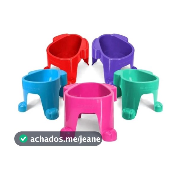 Comedouro Elevado Para Cachorros 300ml Super Lindo