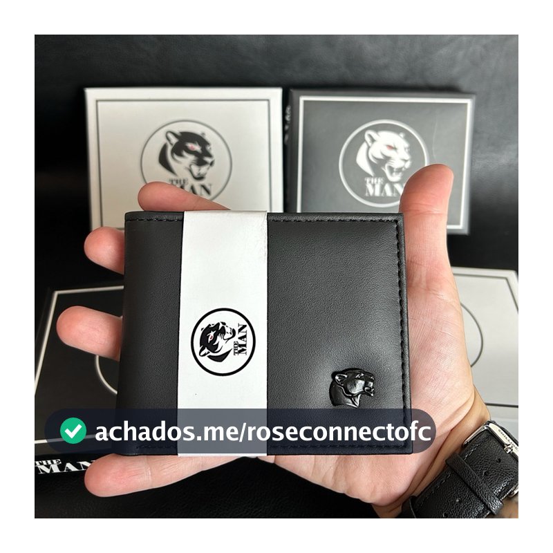 Carteira Masculina THE MAN (COM CAIXA).