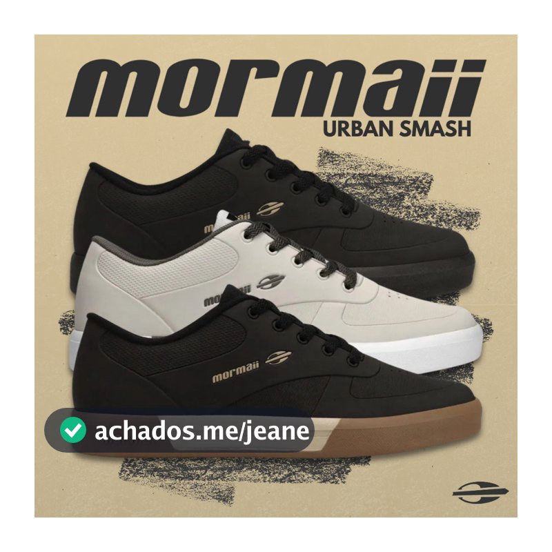 Tênis Mormaii Urban Smash Skatista Masculino Casual Original Streetwear Moda Urbana
