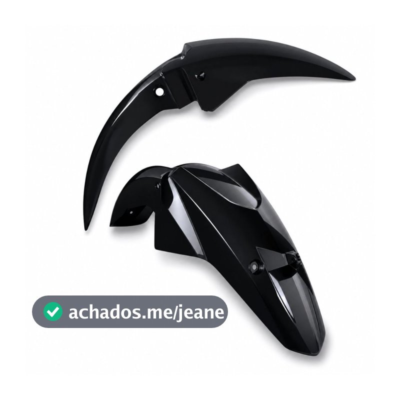Paralama Dianteiro CG 160 Titan Fan Start 2014 a 2023 Preto