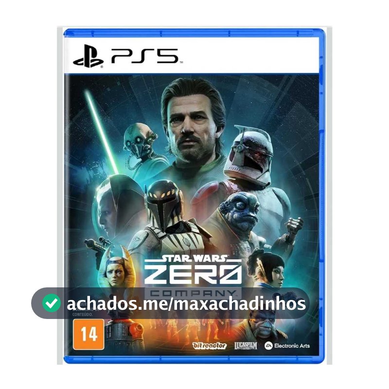 Star Wars Zero Company Ps5 Mídia Física Nacional Lacrado