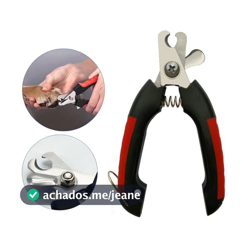 Alicate Pet Cortador de Unha Cachorros Gatos Roedores Aves