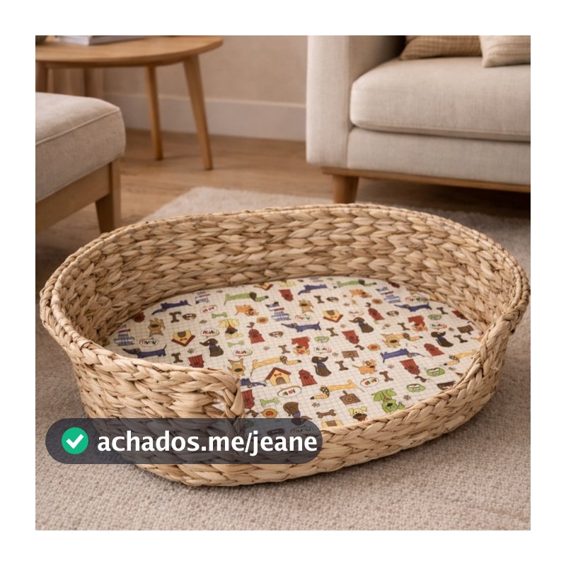 Caminha Taboa Rustica para PET 60X40X16CM
