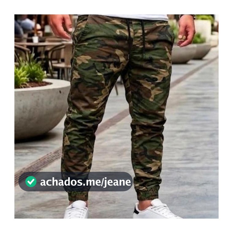 Calça Jogger Camuflada Verde Militar Calça Jogger Camuflada Calça Do Exercito