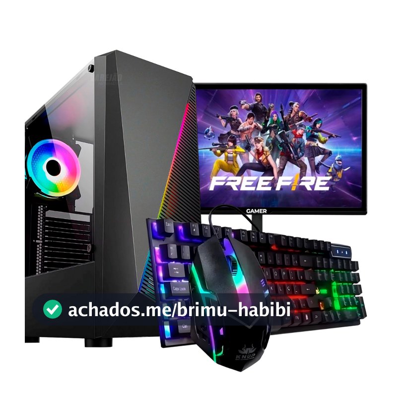 Computador Gamer I7 8gb Ssd 240gb + Wifi + GT 210 Nvidia