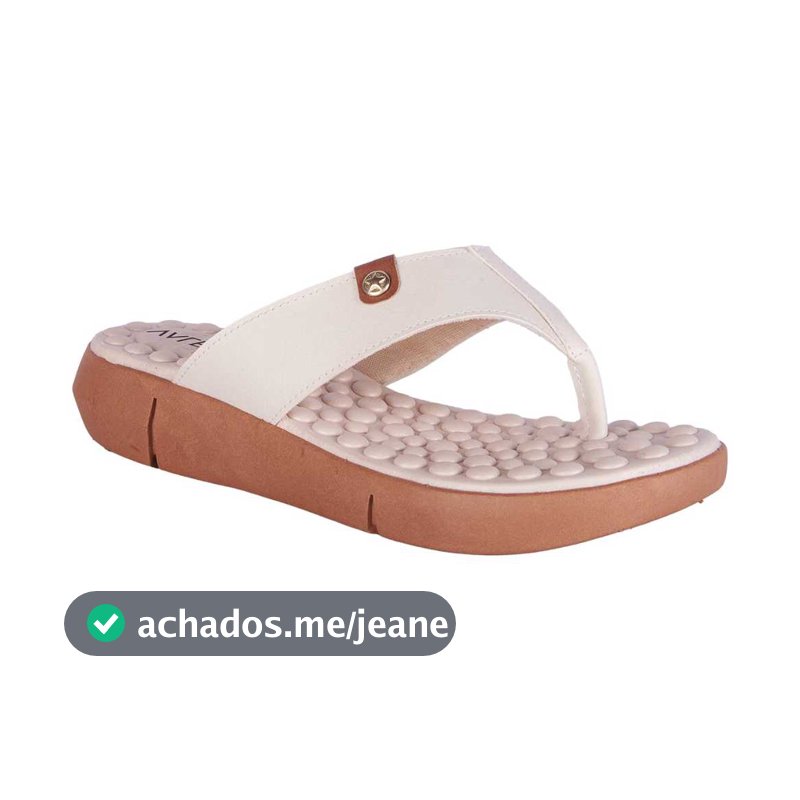 Sandália Feminino Chinelo Ortopédico Confortável Tamanco Esporão Fascite Sola Massageadora Original