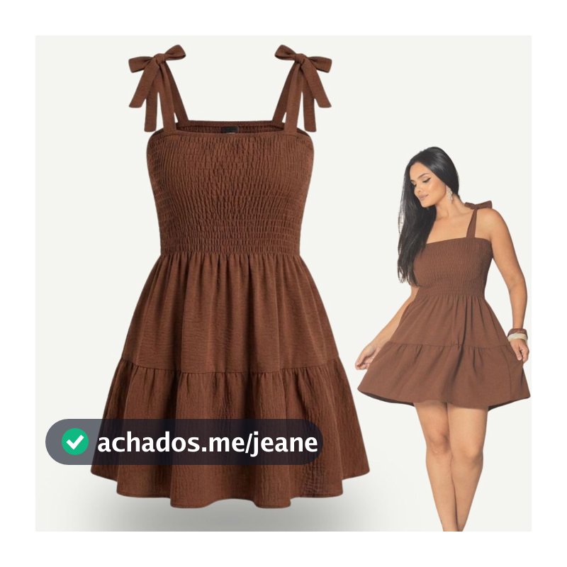 Vestido Curto Lastex Feminino Tecido Duna Verão Alça Amarração