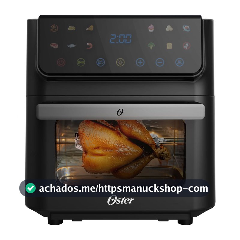 Fritadeira Oven Fryer 12L Oster Multi Touch 3 em 1