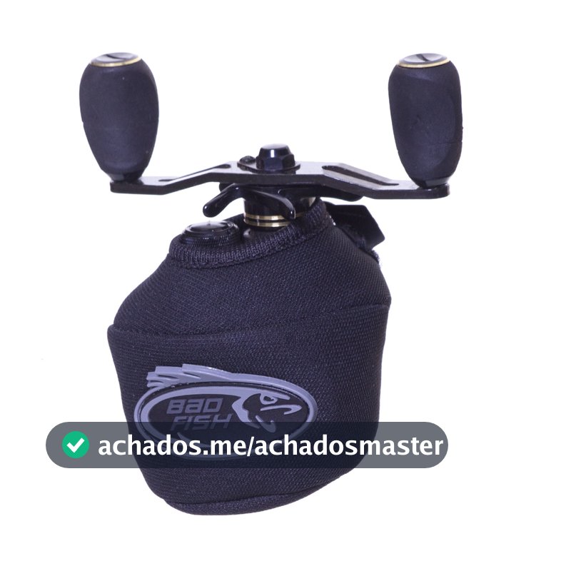 Capa Proteção Carretilha/Molinete Bad Fish Preto