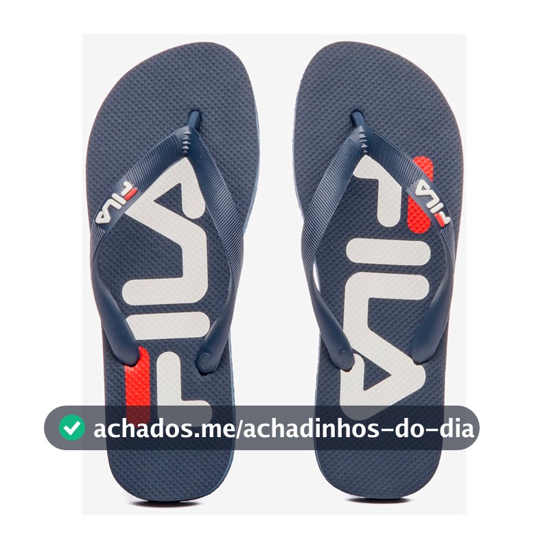 Chinelo Masculino Fila Fingers Original Chinelo de Dedo Verão Confortável Leve Chinelo Luxo Premium