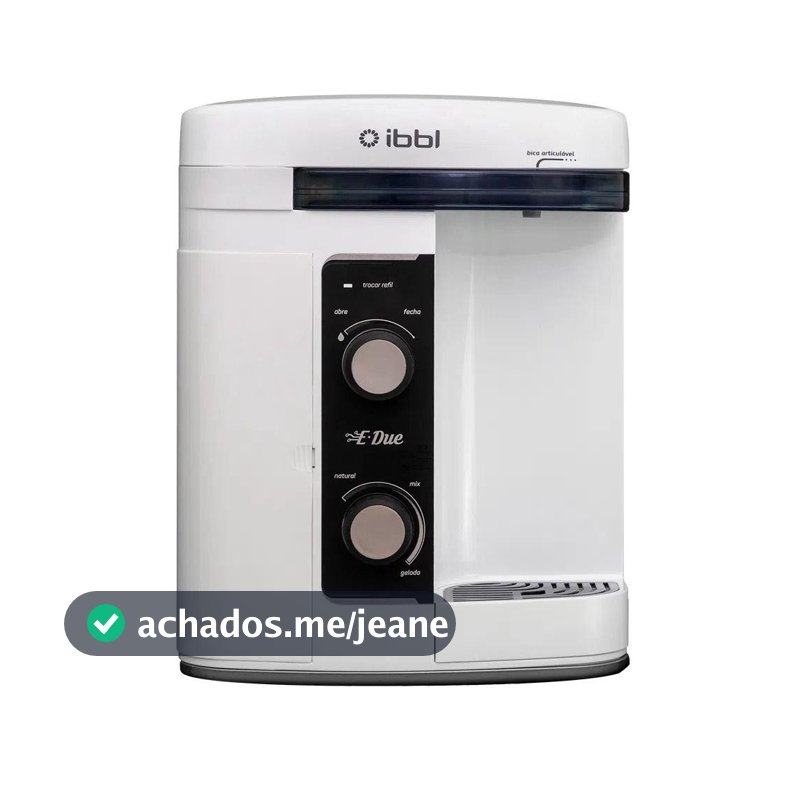 Purificador de Água Ibbl E-Due Branco Bivolt 79013001