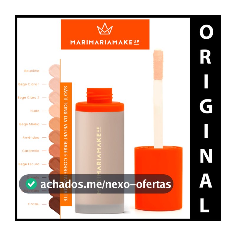 Base e Corretivo Mari Maria Matte 100% Original