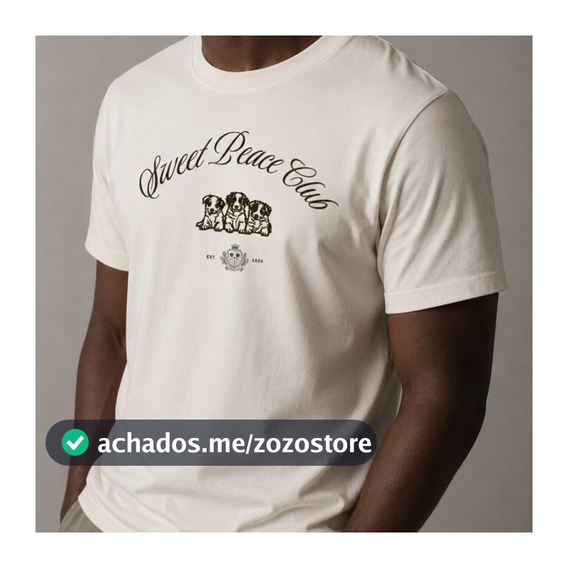 CAMISETA SWEET PEACE CLUB
