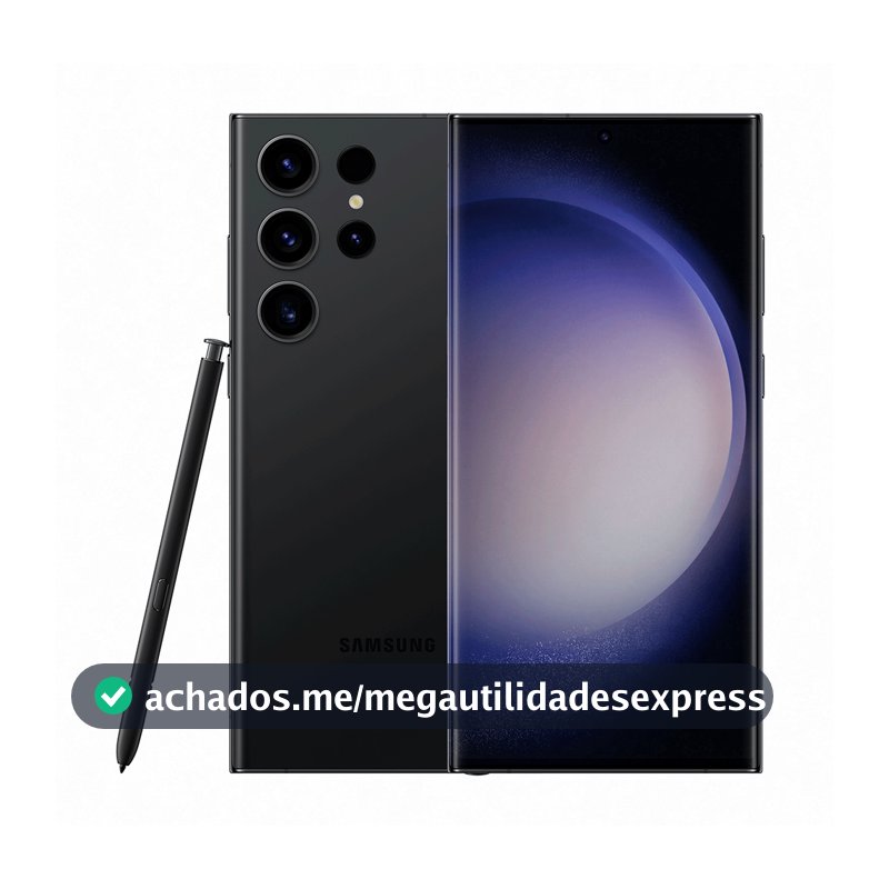 Smartphone Samsung Galaxy S23 Ultra 512GB 5G 12GB RAM 6,8” Câm. Quádrupla + Selfie 12MP - Vitrine