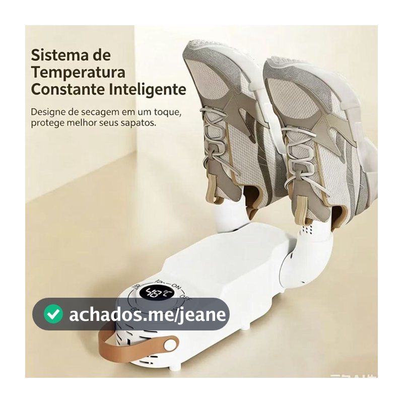 Seca tênis  Secador e Esterelizador de Tênis Masculino, Feminino, Adultos e Crianças Portátil.