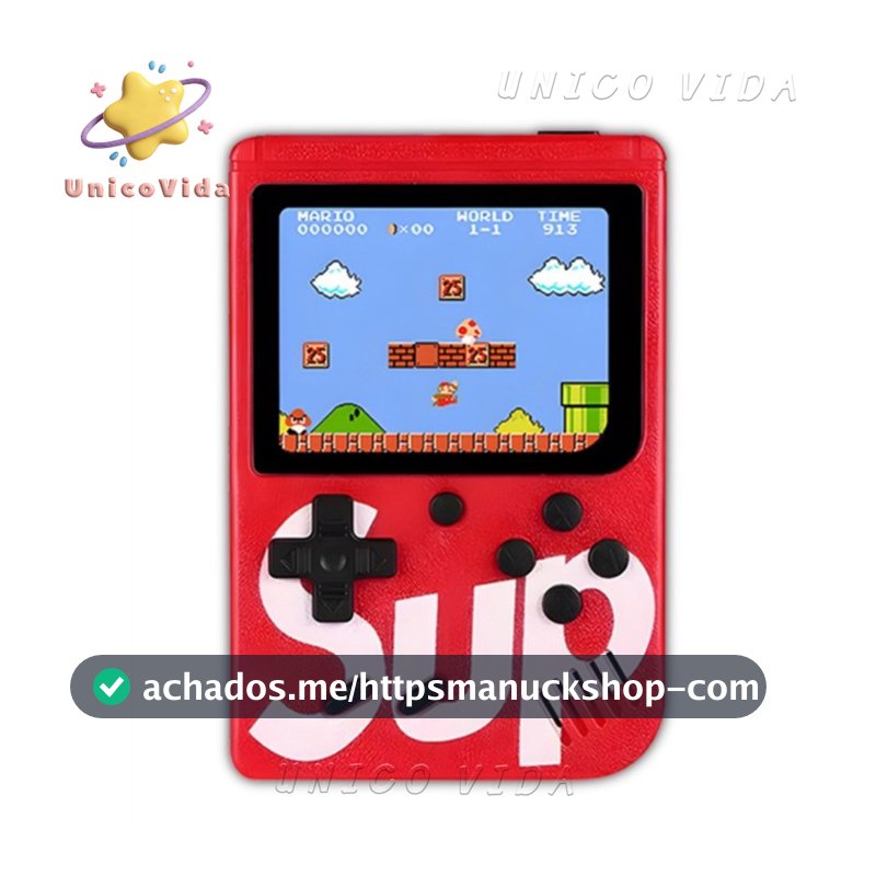 Mini Game Retrô Portatil Nintendo 400 Jogos Antigos Anos 80 | UnicoVida