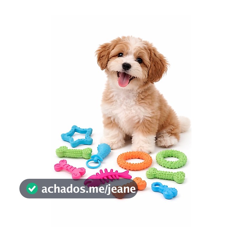 Kit mordedor para cachorro - Mordedores anti estresse - Brinquedos para cachorro