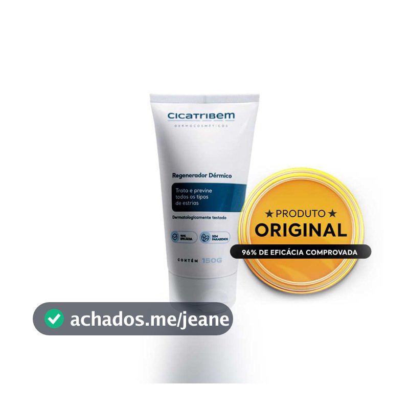 Creme Hidratante Anti Estrias Regenerador Dérmico 150g - Cicatribem - Creme para Estrias