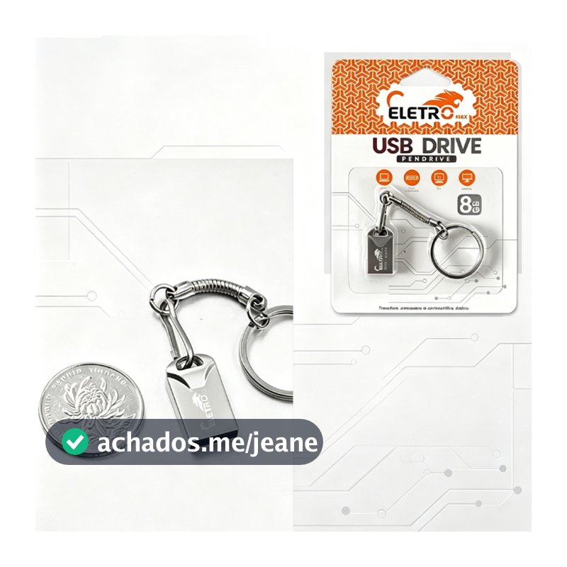 Pen Drives USB 8GB 16GB 32GB 64GB 128GB Marca ELETRO 2.0 Flash Drive Pen Drive