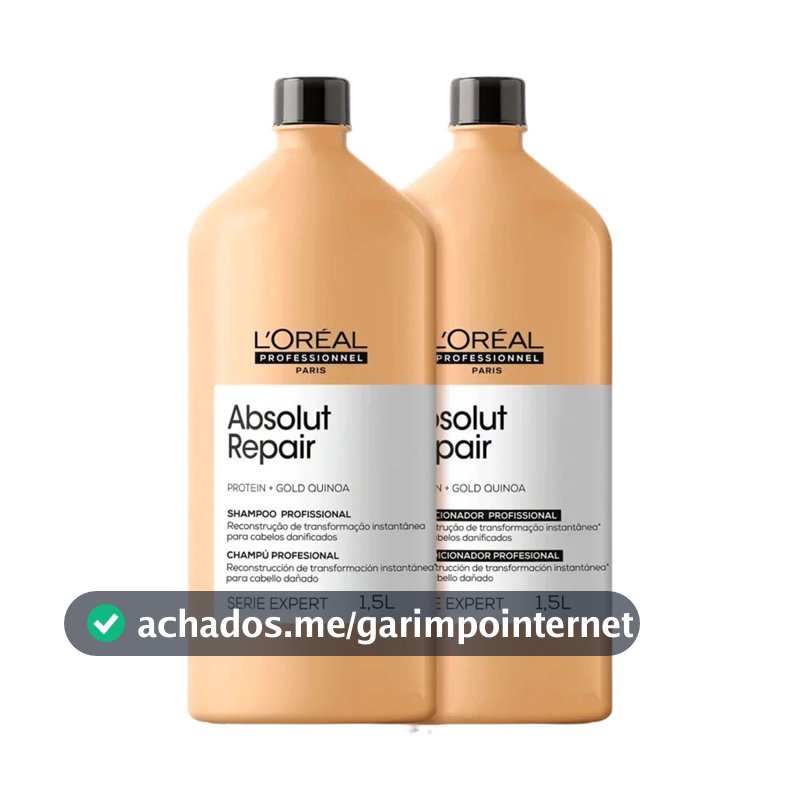 Kit Absolut Repair - Shampoo e Condicionador 1,5L - L'oreal